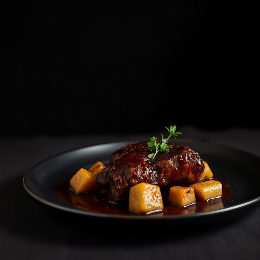 Slow-Braised Beef